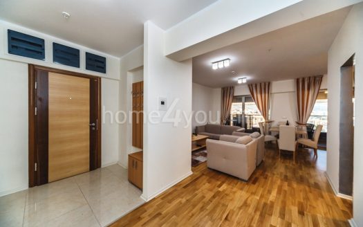 Dvosoban namješten stan na prvoj liniji od mora, Harmonia, Zavala,Budva