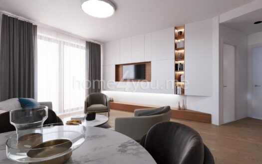 Jednosoban stan sa pogledom na more, kompleks Vuelo Sobre, Bečići, Budva