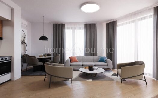 Jednosoban stan sa pogledom na more, kompleks Vuelo Sobre, Bečići, Budva