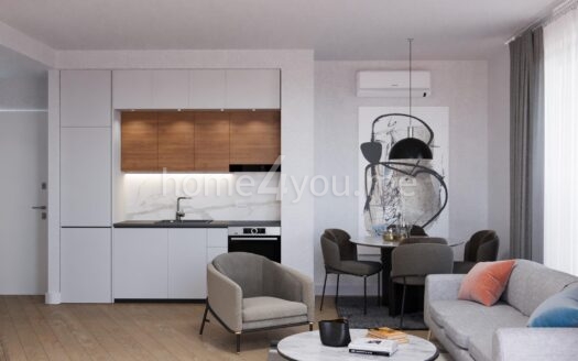 Jednosoban stan sa pogledom na more, kompleks Vuelo Sobre, Bečići, Budva