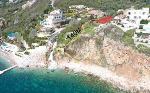 Urbanizovan plac sa pogledom na more, Rijeka Reževići, Budva