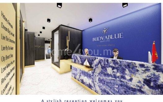 Ekskluzivna ponuda stanova u izgradnji, Budva Blue apartmani, Podkošljun, Budva