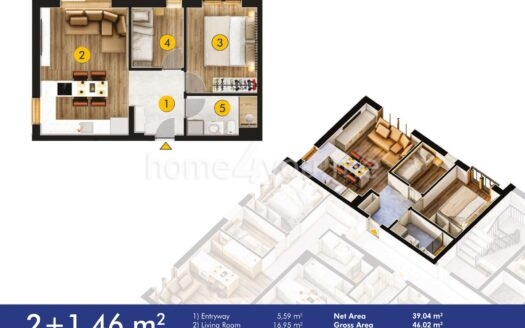 Ekskluzivna ponuda stanova u izgradnji, Budva Blue apartmani, Podkošljun, Budva