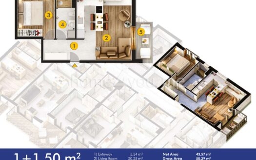 Ekskluzivna ponuda stanova u izgradnji, Budva Blue apartmani, Podkošljun, Budva