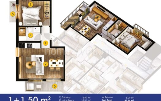 Ekskluzivna ponuda stanova u izgradnji, Budva Blue apartmani, Podkošljun, Budva