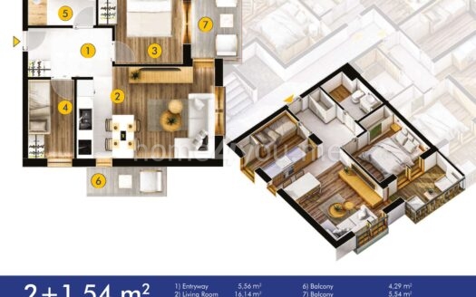 Ekskluzivna ponuda stanova u izgradnji, Budva Blue apartmani, Podkošljun, Budva