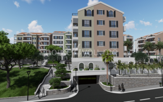 Novi stambeno poslovni kompleks zgrada u izgradnji, Tivat