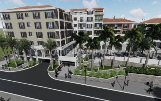 Novi stambeno poslovni kompleks zgrada u izgradnji, Tivat