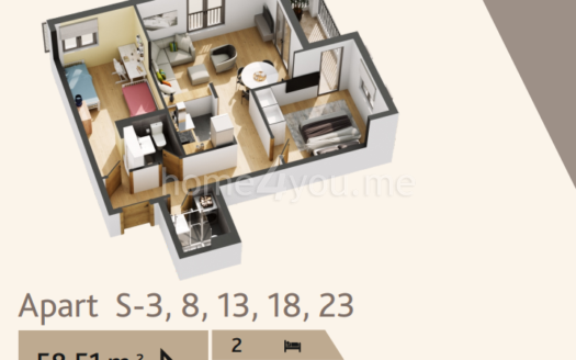 Novi stambeno poslovni kompleks zgrada u izgradnji, Tivat