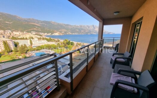 Trosoban stan na duži najam u luksuznom kompleksu Harmonia, Zavala, Budva