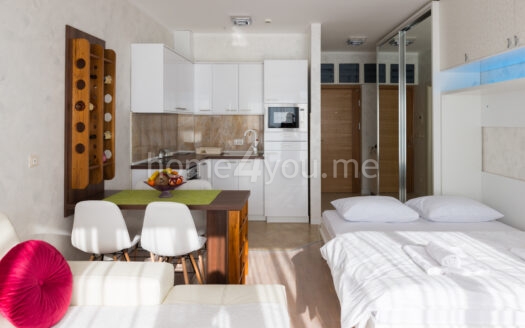 Studio apartman na dugoročni najam, Harmonia, Budva