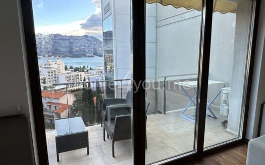 Jednosoban namješten stan sa pogledom na more, Bulevar, Bečići, Budva