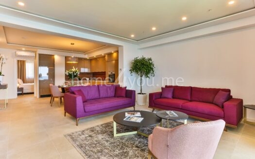 Lux dvosoban stan na prvoj liniji mora, kompleks Sunraf, Rafailovići