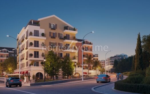 One-bedroom apartments in a new residential complex under construction, Donja Lastva, Tivat