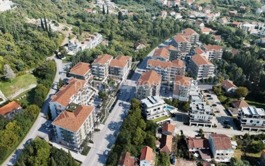 One-bedroom apartments in a new residential complex under construction, Donja Lastva, Tivat