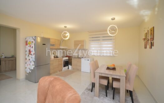 Furnished two-room apartment with garage and parking space, Kava, Tivat