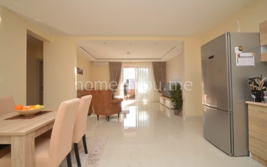 Furnished two-room apartment with garage and parking space, Kava, Tivat