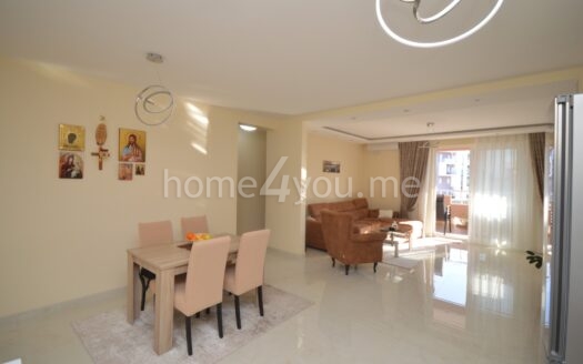 Furnished two-room apartment with garage and parking space, Kava, Tivat