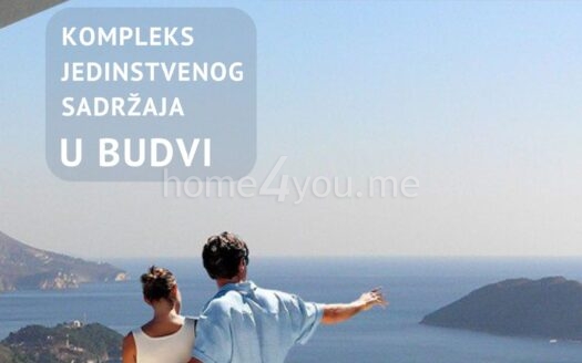 Jednosoban stan u izgradnji, novi lux stambeni kompleks Dubovica, Budva