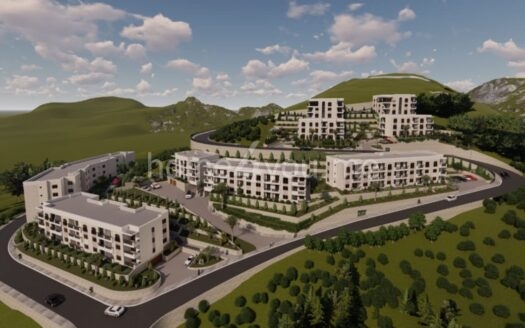 Jednosoban stan u izgradnji, novi lux stambeni kompleks Dubovica, Budva