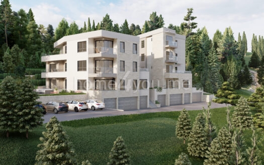 Apartments under construction – modern residential complex in Tivat