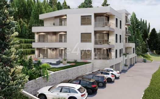 Apartments under construction – modern residential complex in Tivat