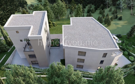 Apartments under construction – modern residential complex in Tivat