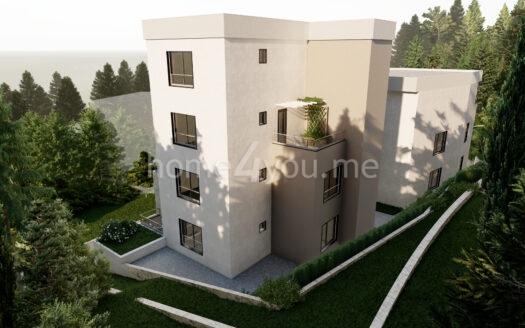 Apartments under construction – modern residential complex in Tivat