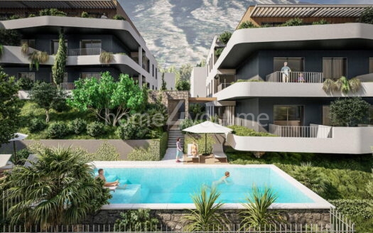 Two-bedroom apartment in the luxury complex Vrtovi Boke, Kotor, Dobrota