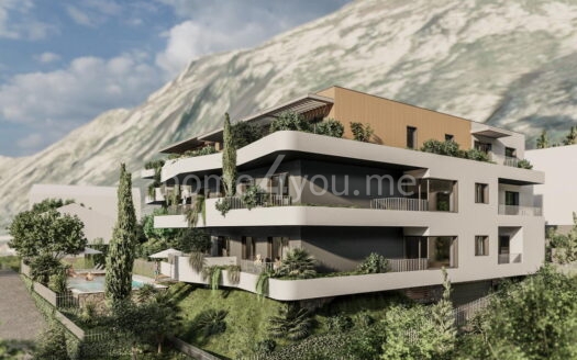 Two-bedroom apartment in the luxury complex Vrtovi Boke, Kotor, Dobrota