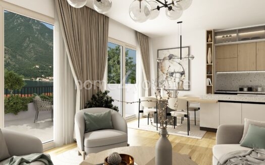 Two-bedroom apartment in the luxury complex Vrtovi Boke, Kotor, Dobrota
