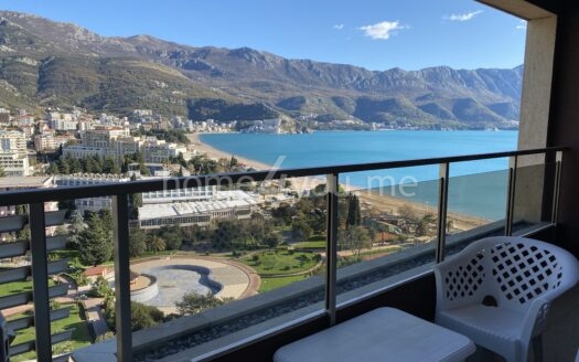 Jednosoban stan za dugoročni najam u kompleksu Harmonia u Budvi