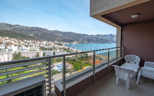 Jednosoban stan za dugoročni najam u kompleksu Harmonia u Budvi