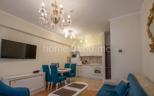 Jednosoban stan za dugoročni najam u kompleksu Harmonia u Budvi