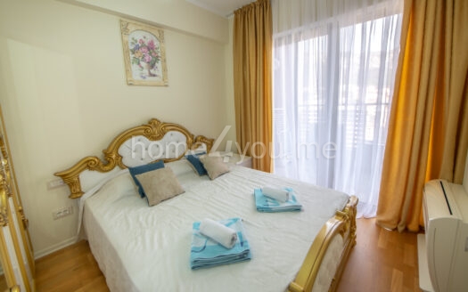 Jednosoban stan za dugoročni najam u kompleksu Harmonia u Budvi