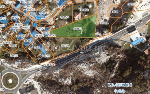 Urbanizovno gradjevinsko zemljište, Cetinje