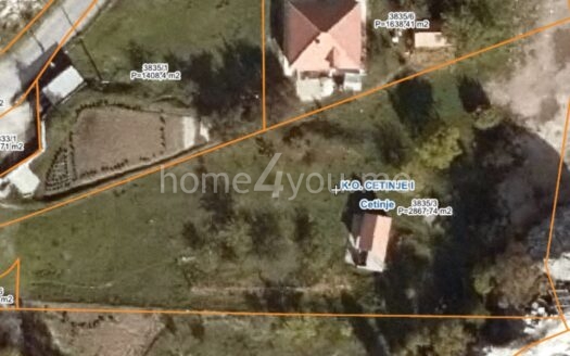 Urbanizovno gradjevinsko zemljište, Cetinje