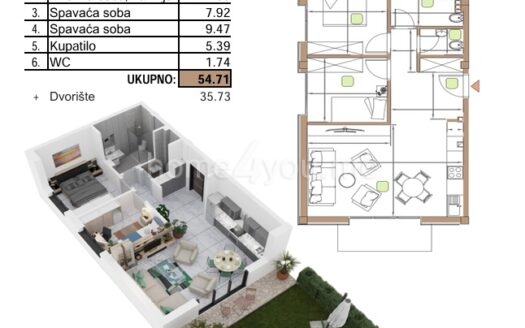 NUOVI PALAZZI: Apartment Offer in Construction – Perfect Location by the Sea, Dobrota, Kotor