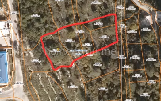 Урбанизированный участок с панорамным видом на море – Тудоровичи, Будва