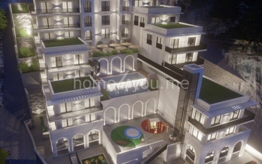 Двухкомнатная квартира с видом на море, Montenegrina Residence, Будва – J3