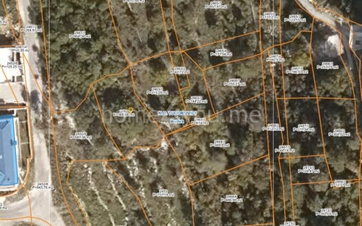 Урбанизированный участок с панорамным видом на море – Тудоровичи, Будва