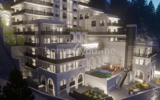 Двухкомнатная квартира с видом на море, Montenegrina Residence, Будва – J3