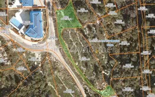 Строительный участок для застройки вилл – Тудоровичи, Будва