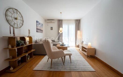 Modern two-bedroom apartment with partial sea view, Pržno, Budva
