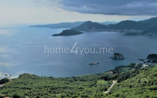 Урбанизированный участок с панорамным видом на море – Тудоровичи, Будва