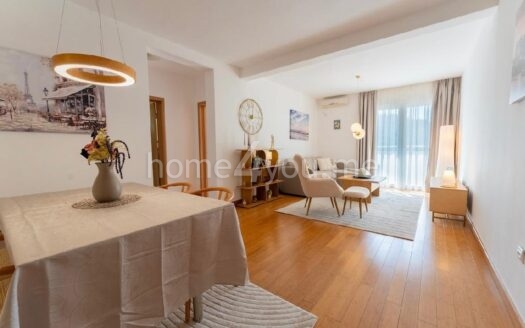 Modern two-bedroom apartment with partial sea view, Pržno, Budva