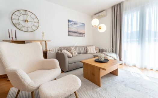 Modern two-bedroom apartment with partial sea view, Pržno, Budva