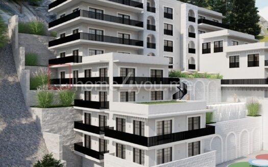 Двухкомнатная квартира с видом на море, Montenegrina Residence, Будва – J3