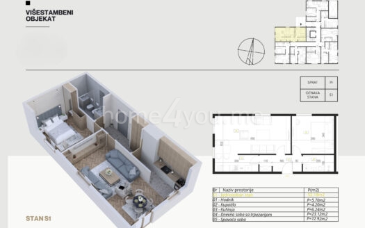 Apartments under construction – Lazi, Budva