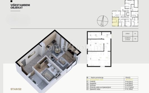 Apartments under construction – Lazi, Budva